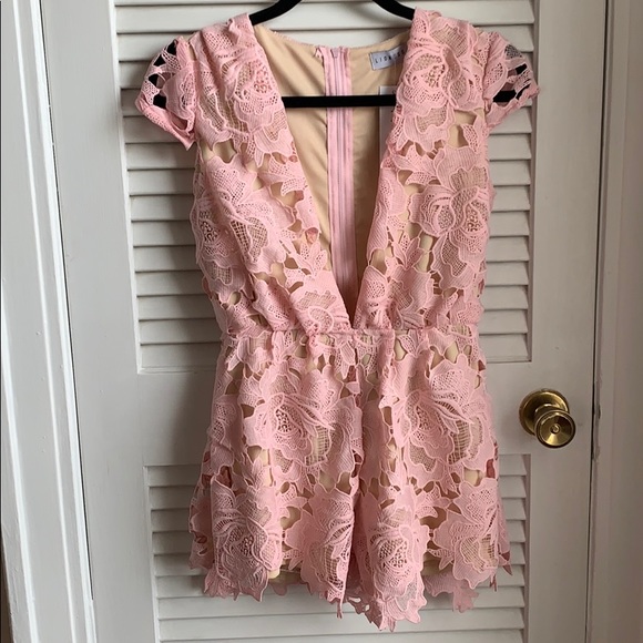 Lioness Dresses & Skirts - Lioness Pink Floral Romper
